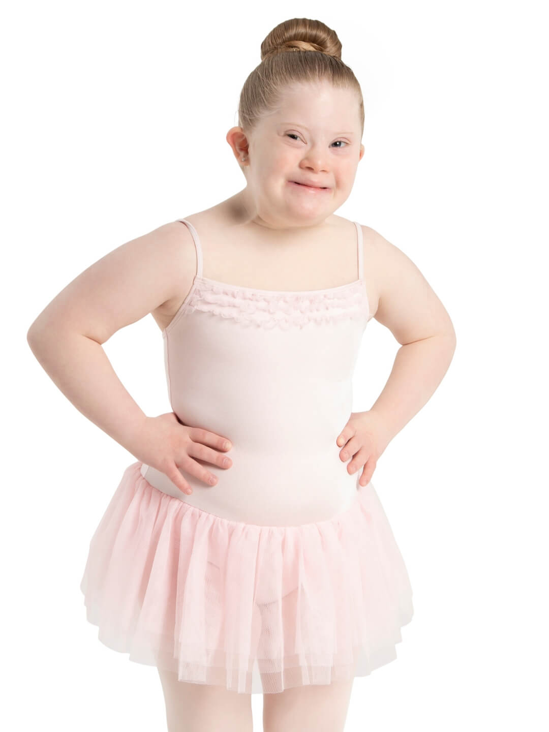 Capezio Girls Ruffle Yoke Tutu Dress Capezio Girls Ruffle Yoke Tutu Dress