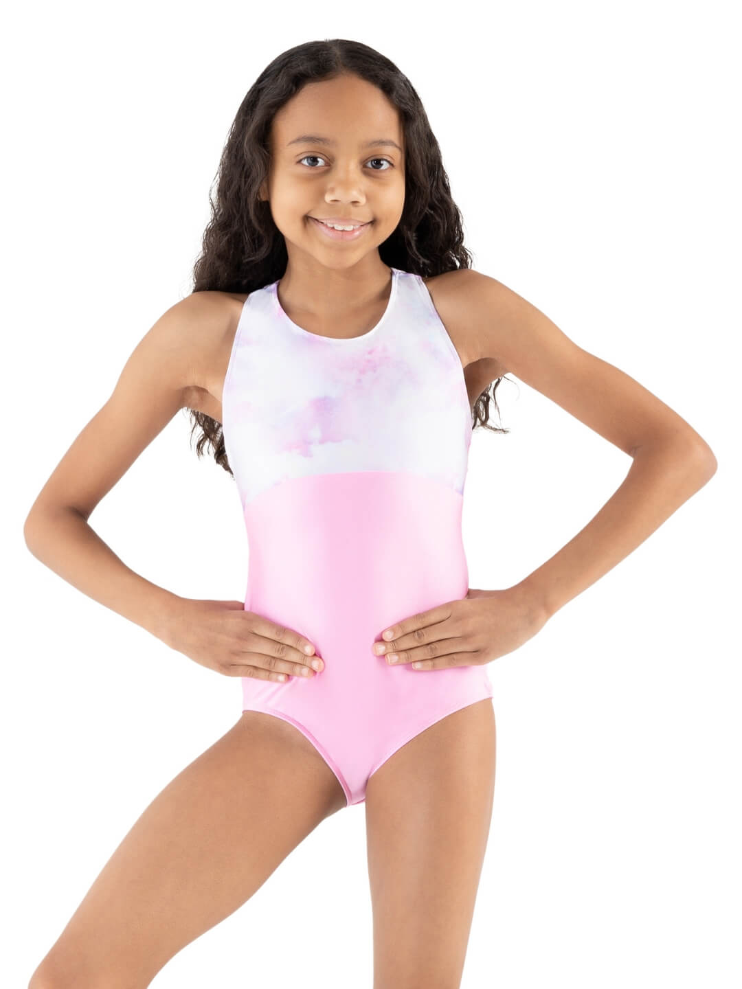 Pixel Pop Star Swirl Leotard - Girls – Second Skin Shop
