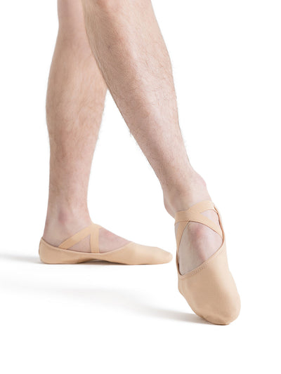 Hanami Canvas Ballet Shoe - Nude