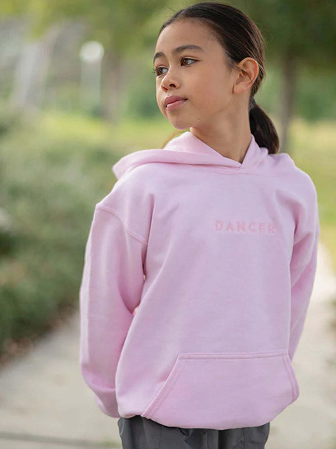 Dancer Embroidered Hoodie - Child