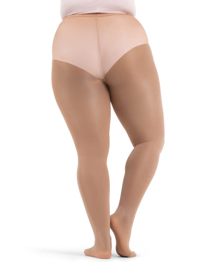 Hold & Stretch Plus Size Footed Tight