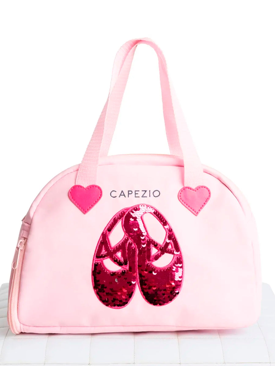 Capezio Chevron Barrel Bag in Blue