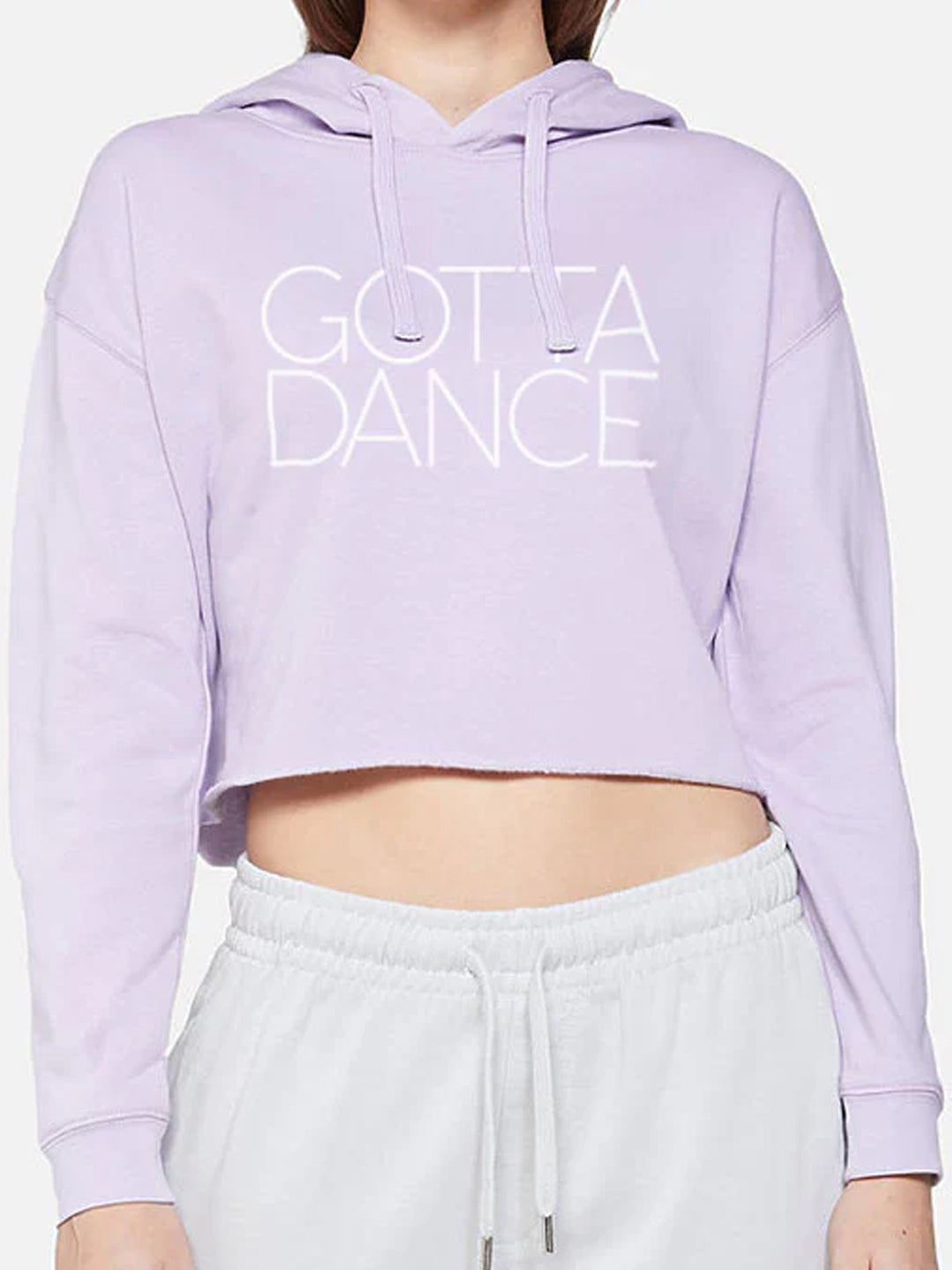 Gotta Dance Crop Hoodie