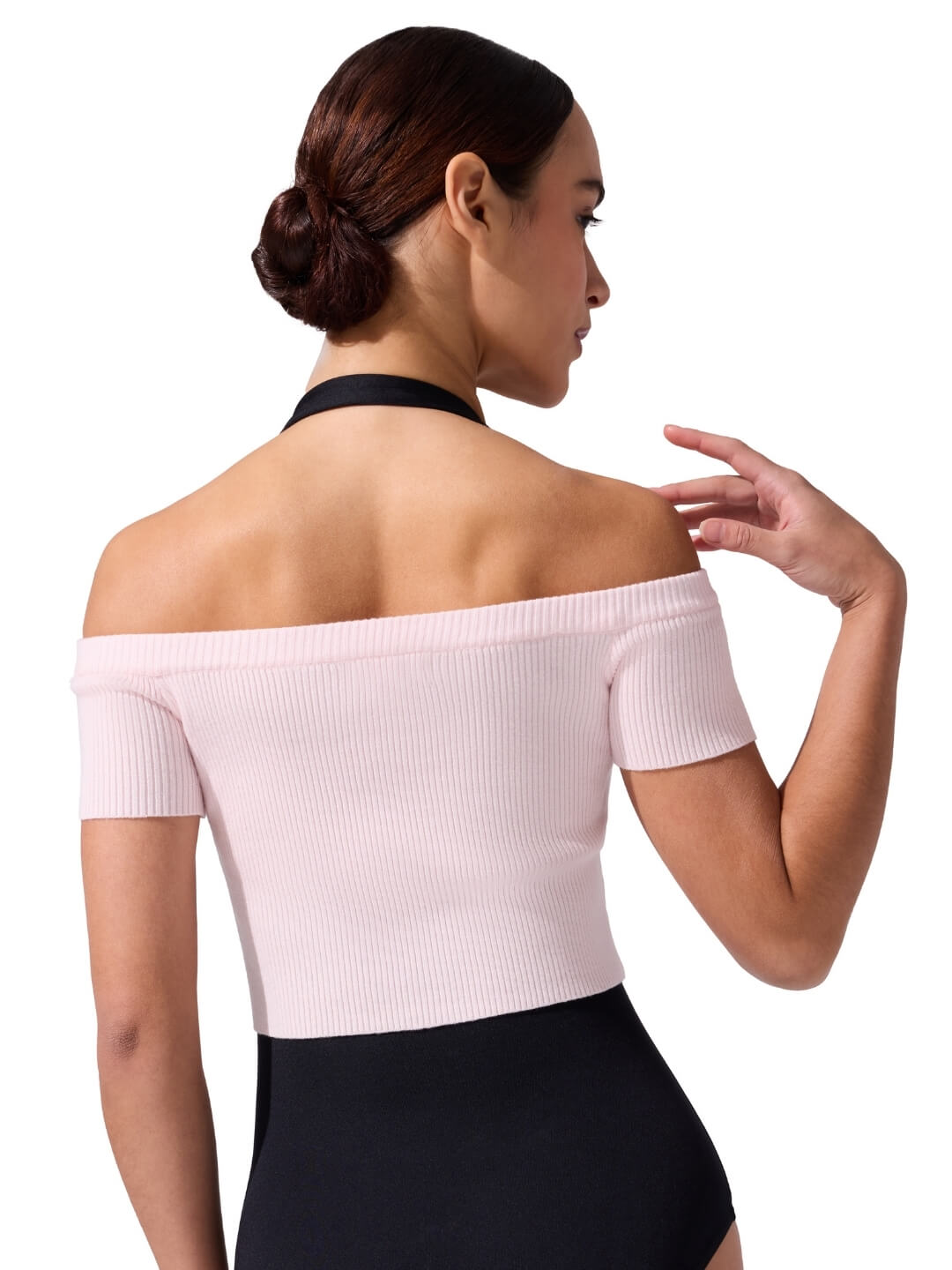 Ribbed Knit Cropped Sweater