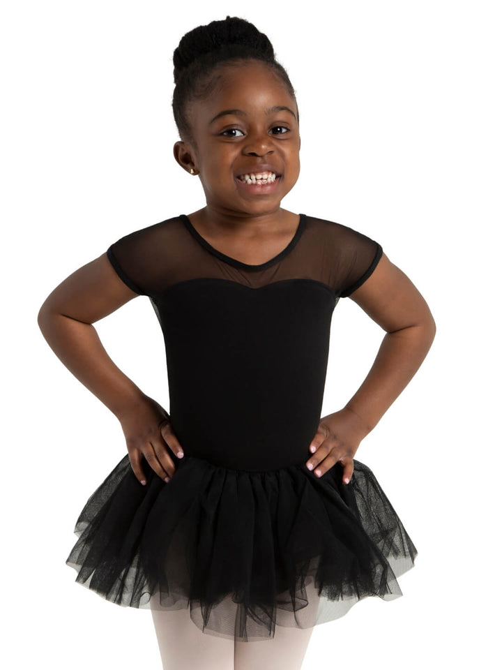 Keyhole Back Tutu Dress - Girls