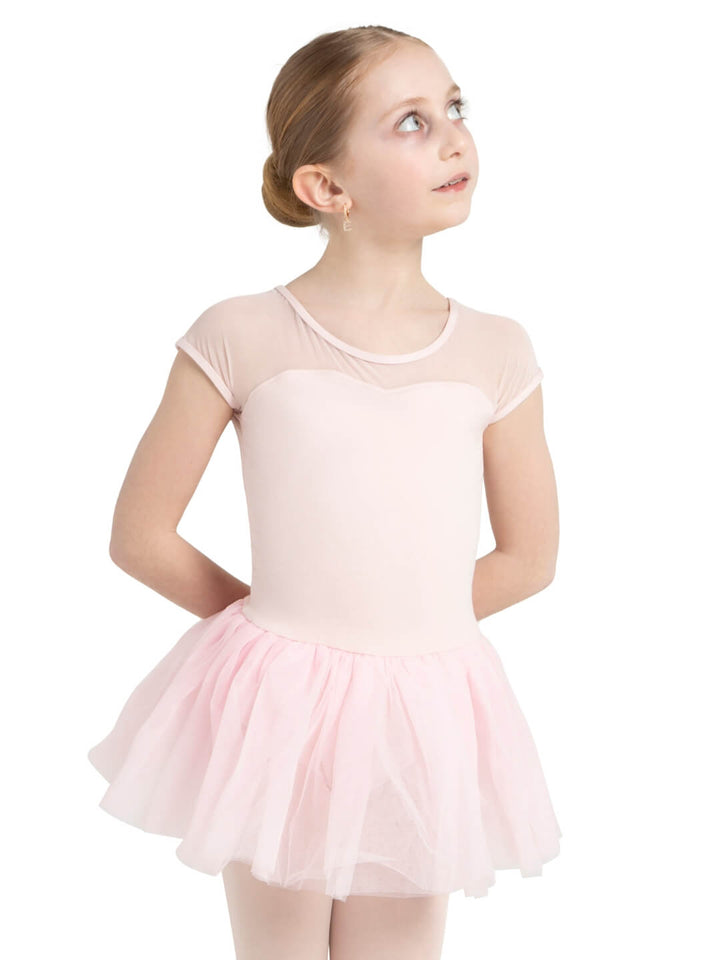 Keyhole Back Tutu Dress - Girls