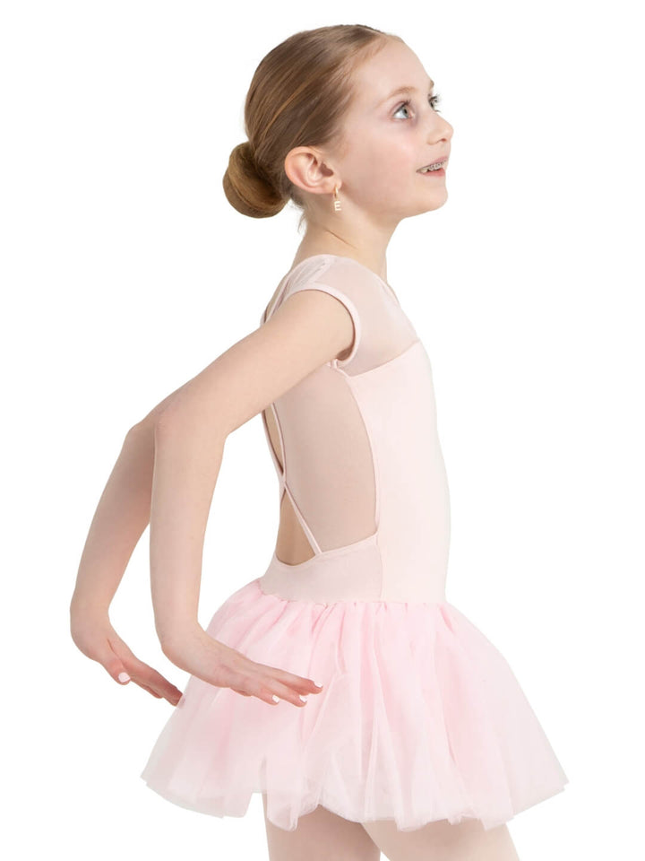 Keyhole Back Tutu Dress - Girls