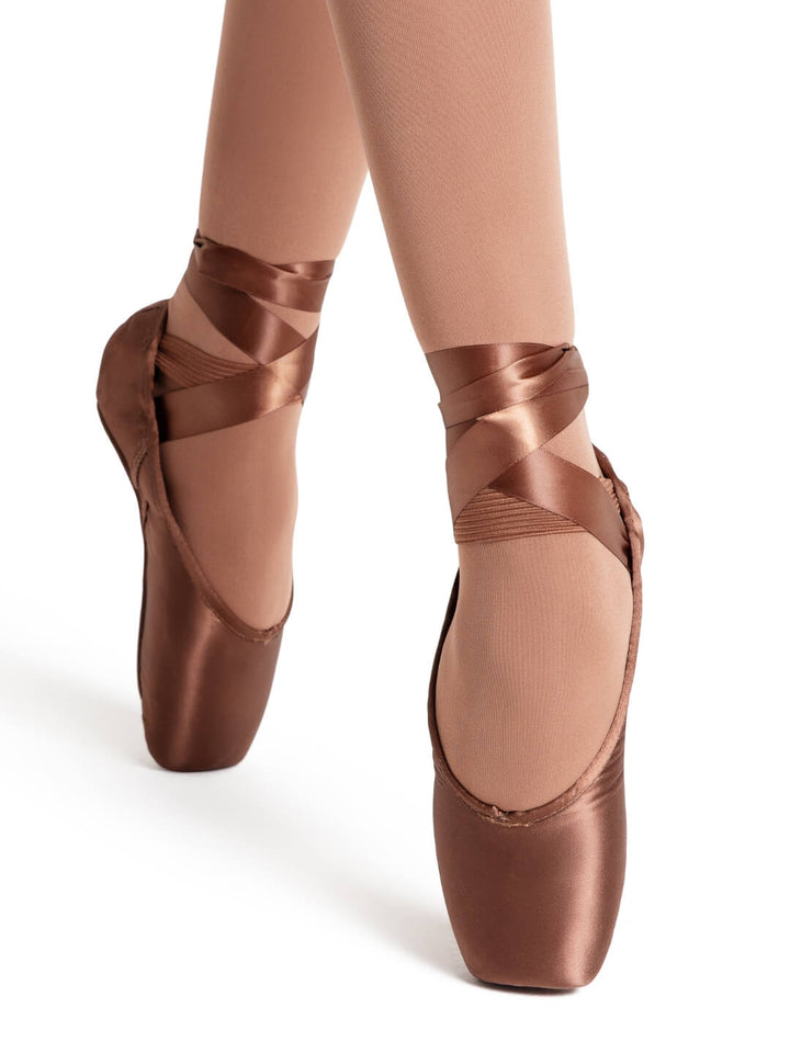 Ava Strong Shank Pointe Shoe - Skintone 55