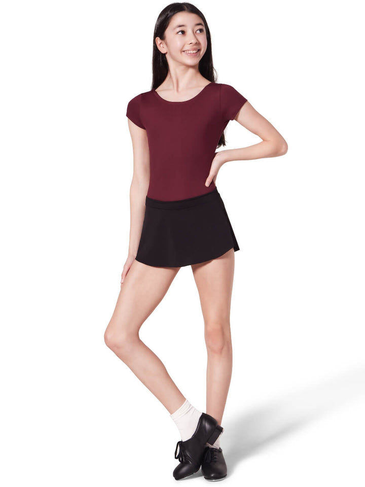 Curved Pull-On Skirt - Girls