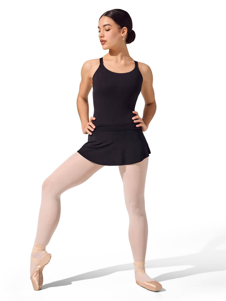 Curved Pull-On Skirt
