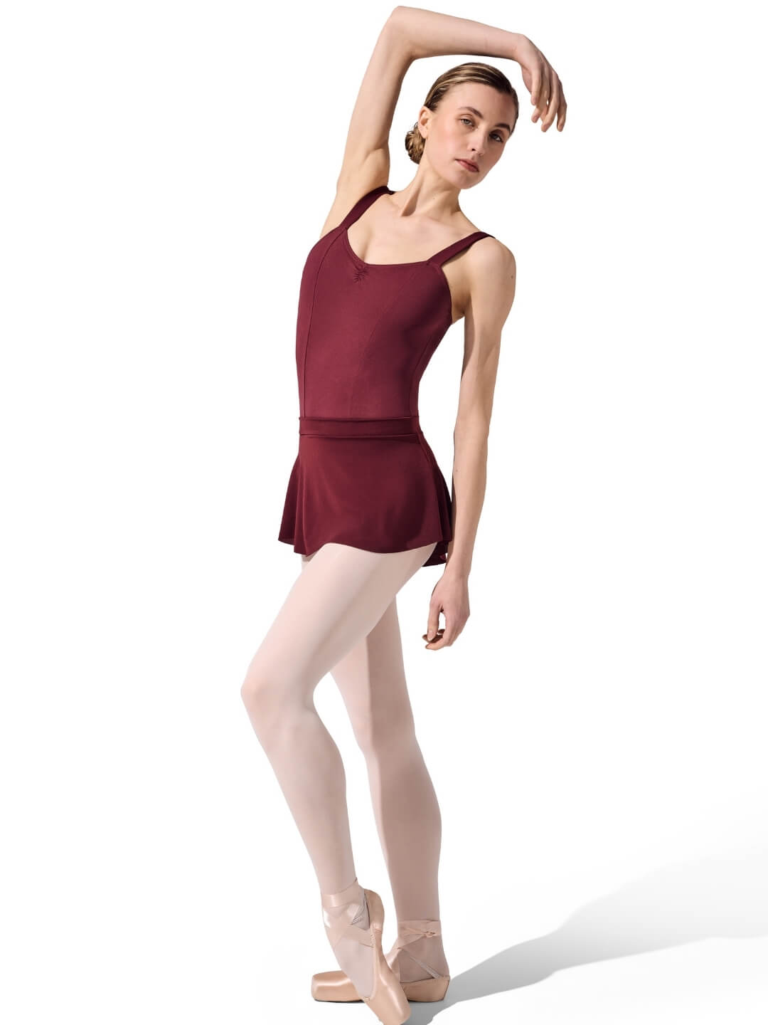 Curved Pull-On Skirt