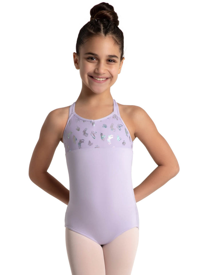 Social Butterfly Yara Leotard - Girls