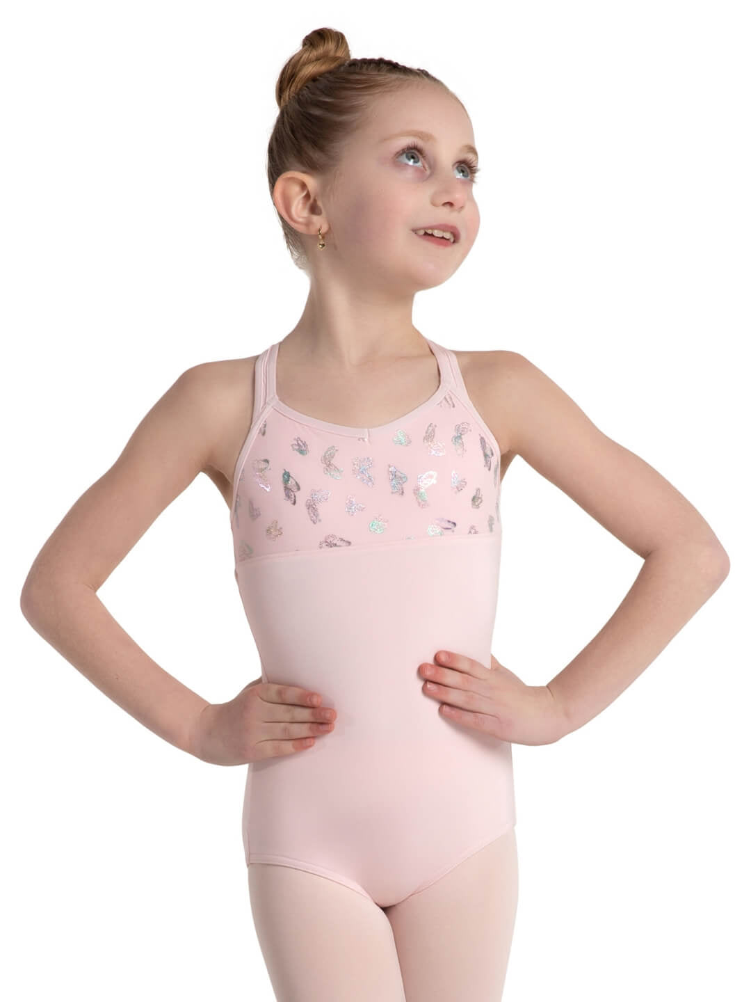 Social Butterfly Yara Leotard - Girls