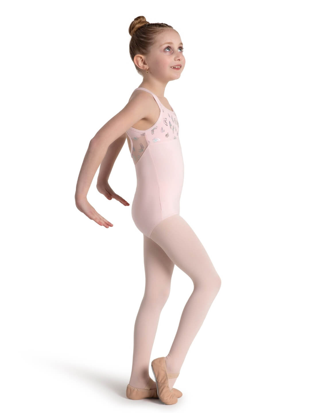 Social Butterfly Yara Leotard - Girls