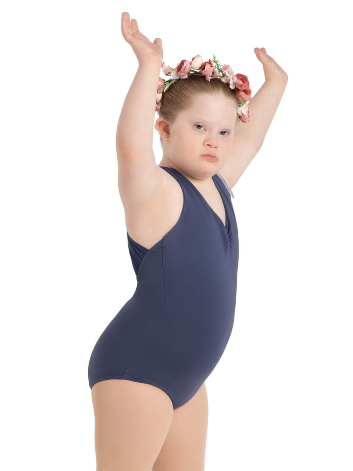 Wildflower Chamomile Cross Back Leotard - Girls