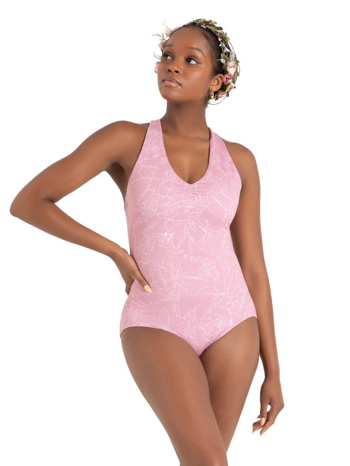 Wildflower Chamomile Cross Back Leotard