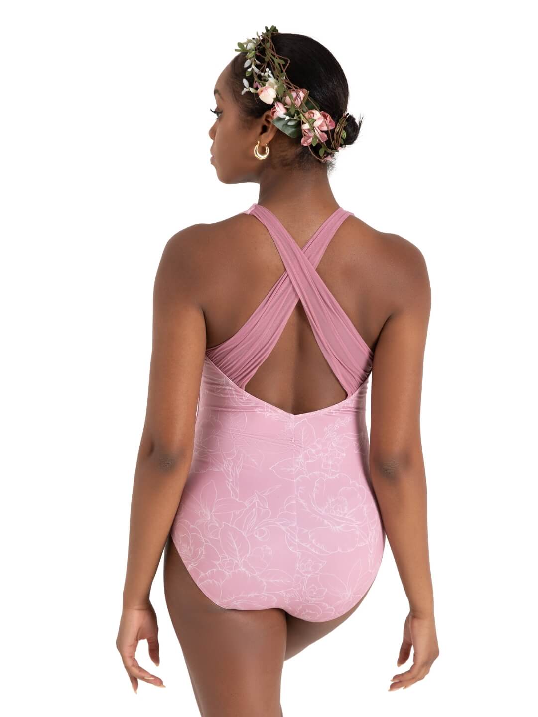 Wildflower Chamomile Cross Back Leotard