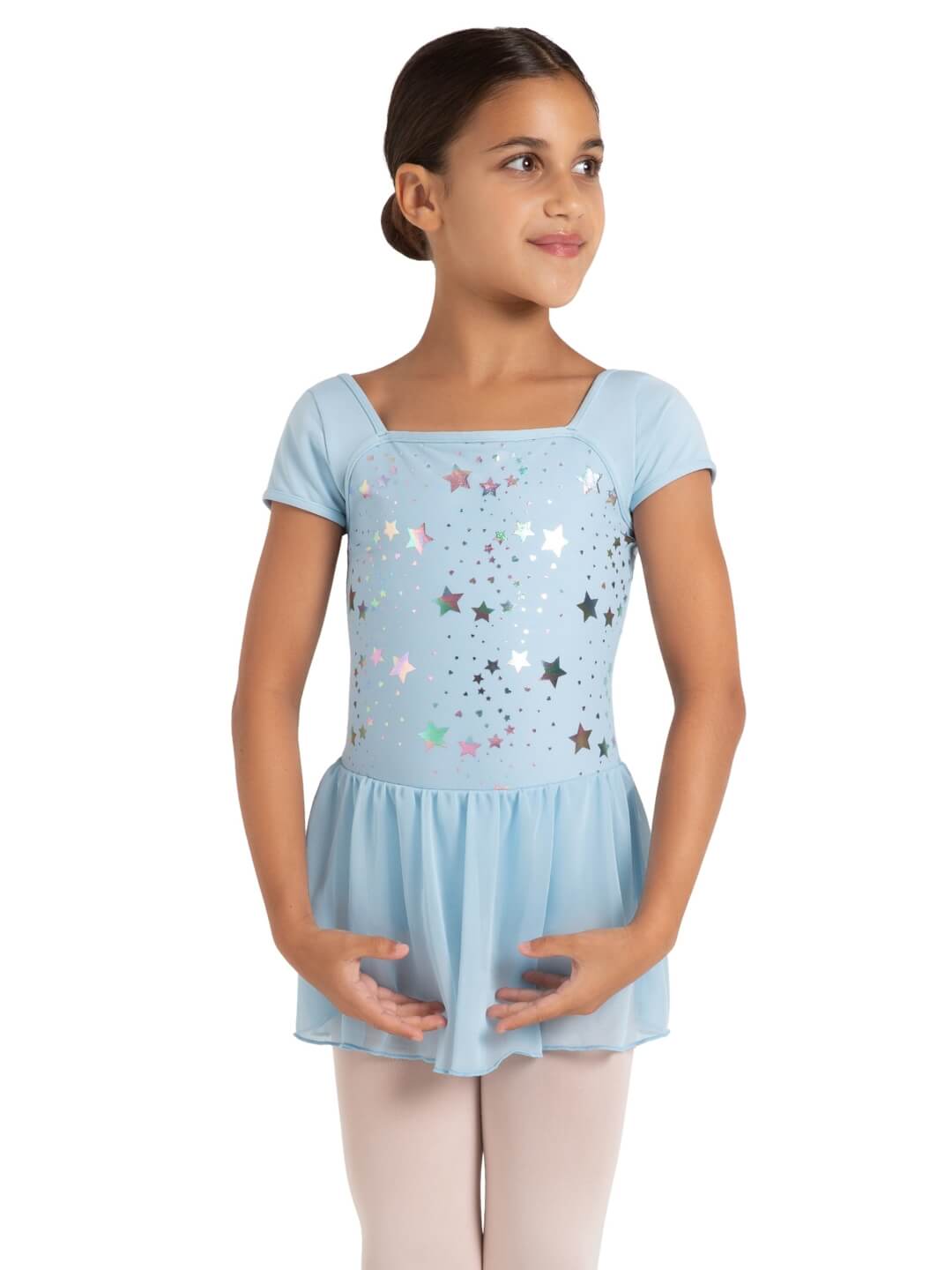 Star Struck Stellar Short Sleeve Dress - Girls