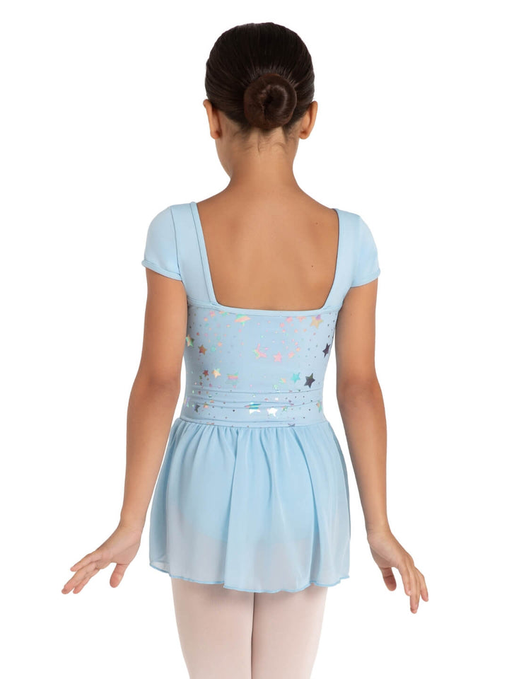 Star Struck Stellar Short Sleeve Dress - Girls