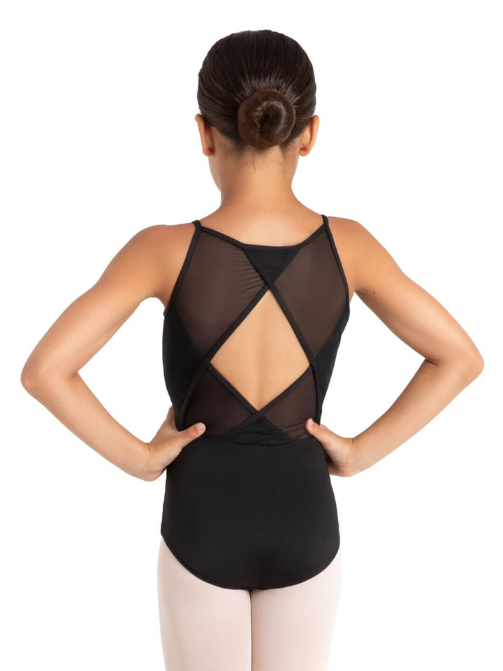 Star Struck Astro Diamond Back Leotard - Girls