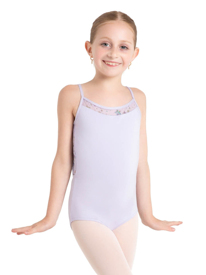 Star Struck Astro Diamond Back Leotard - Girls