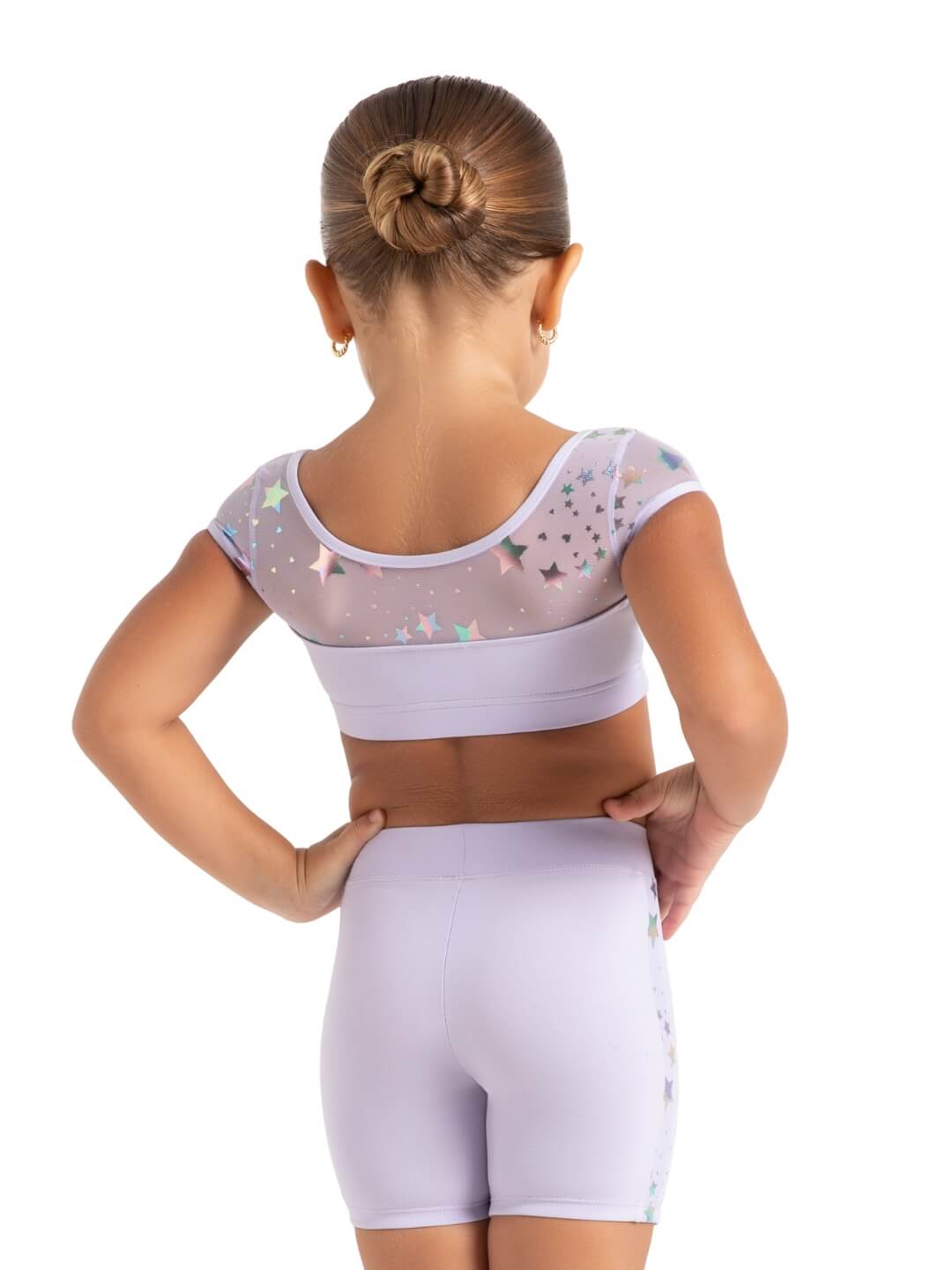 Star Struck Cosmic Crop Top - Girls