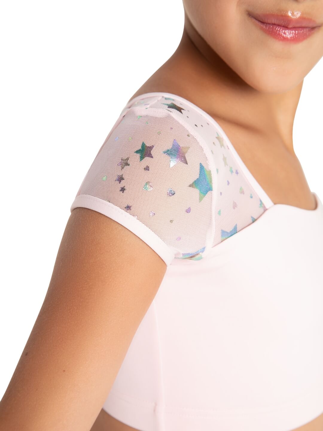 Star Struck Cosmic Crop Top - Girls