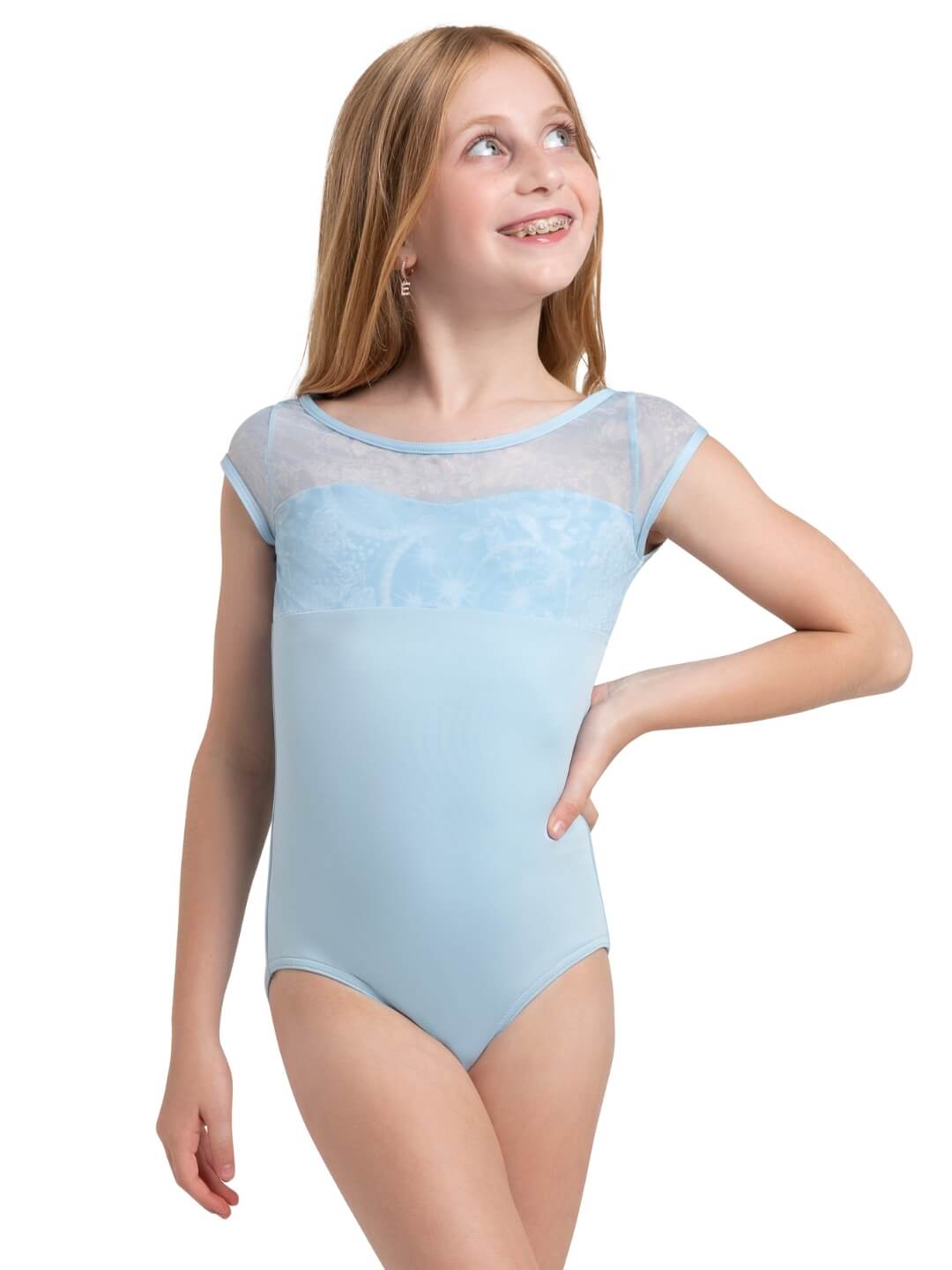 Jewel Garden Pearl Leotard - Girls