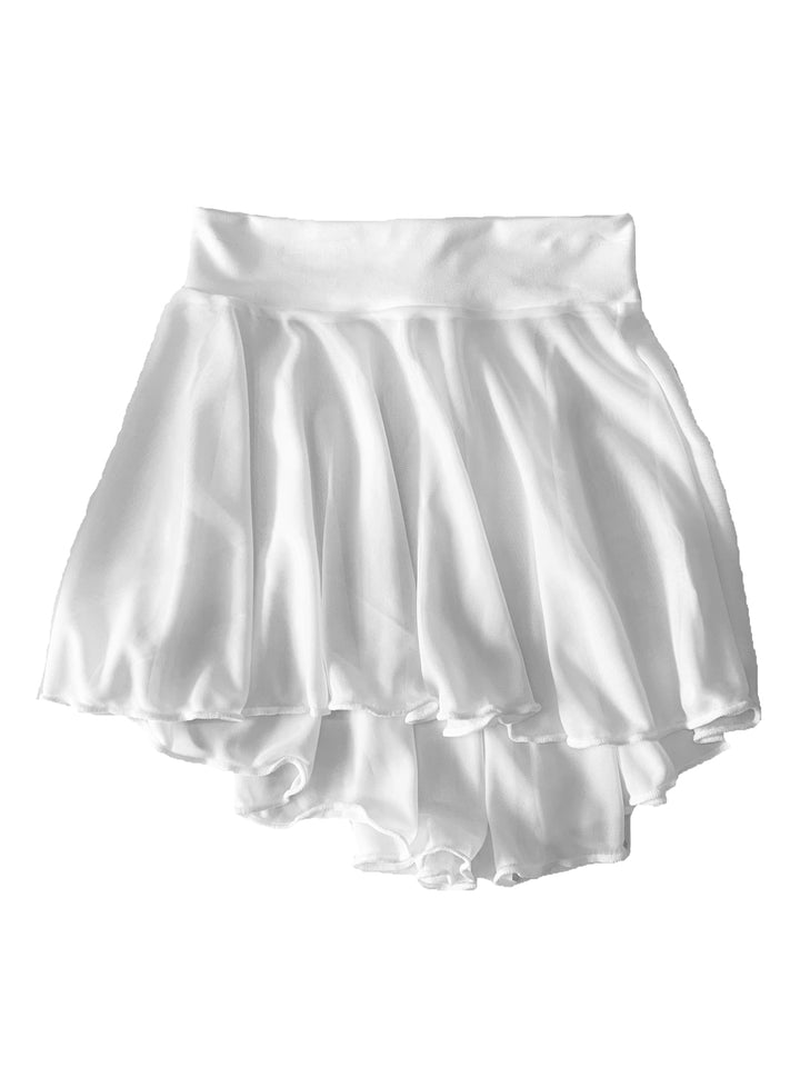 Chiffon Tapered Pull-On Skirt - Girls