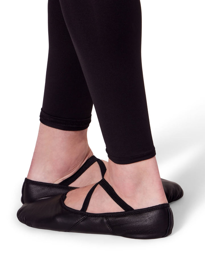 Romeo Leather Ballet Shoe - Men Black