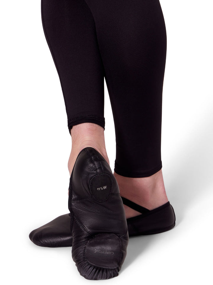 Romeo Leather Ballet Shoe - Men Black