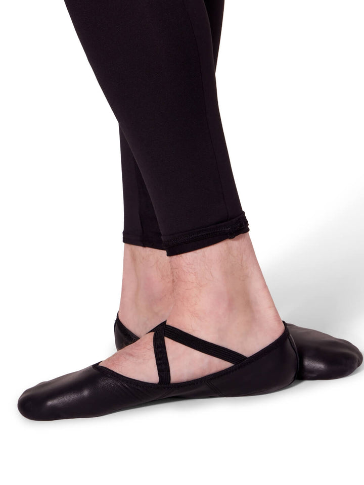 Romeo Leather Ballet Shoe - Men Black
