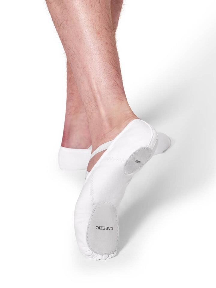 Romeo Canvas Ballet Shoe - Men White