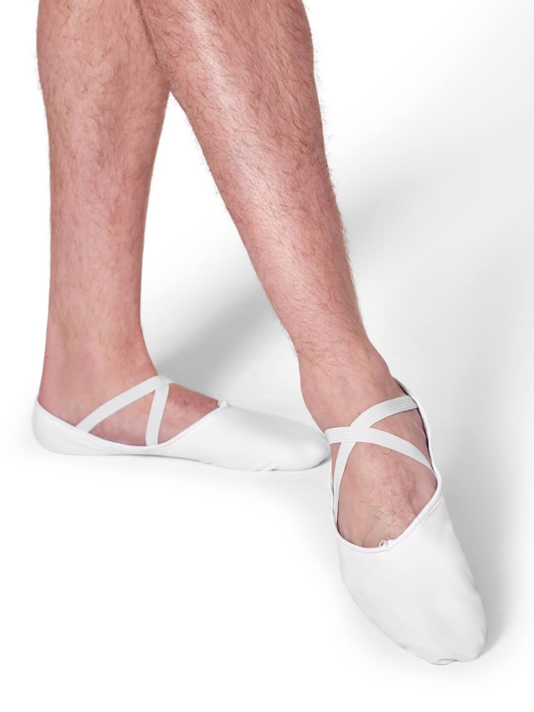 Romeo Canvas Ballet Shoe - Men White