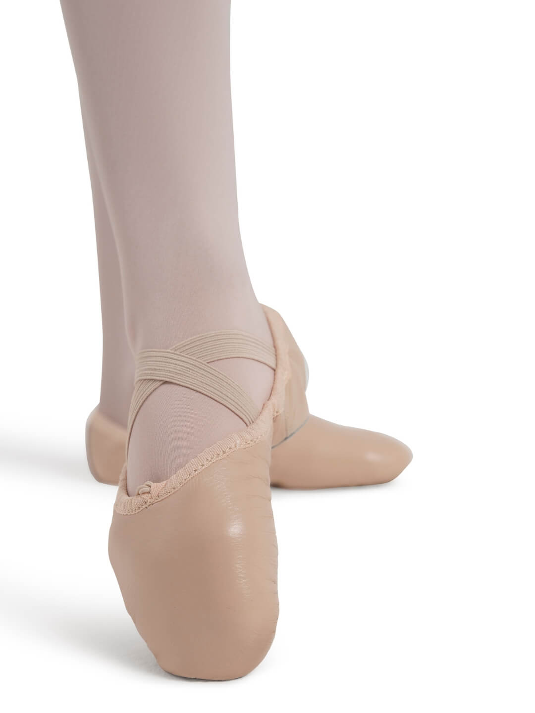 Juliet Leather Ballet Shoe - Child Light Pink