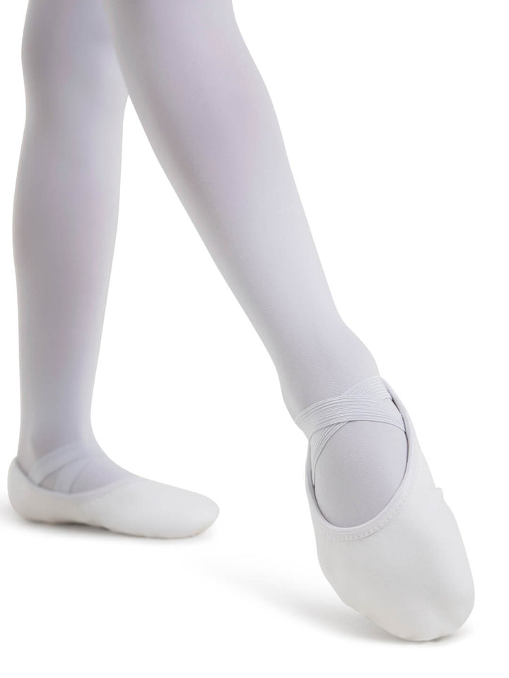 Hanami Canvas Ballet Shoe - Child White