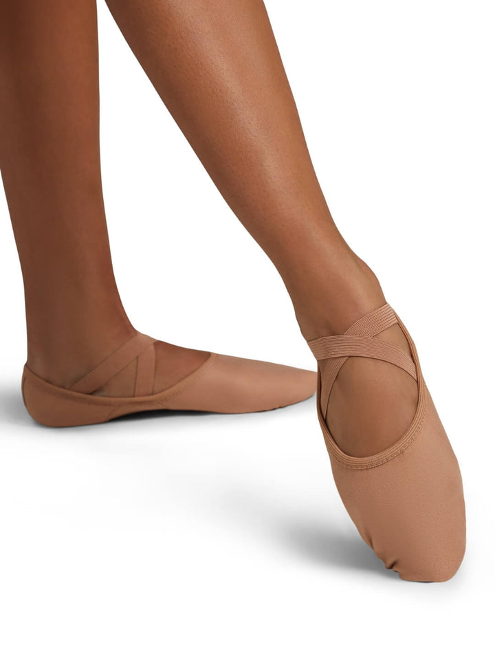 Hanami Canvas Ballet Shoe - Light Suntan