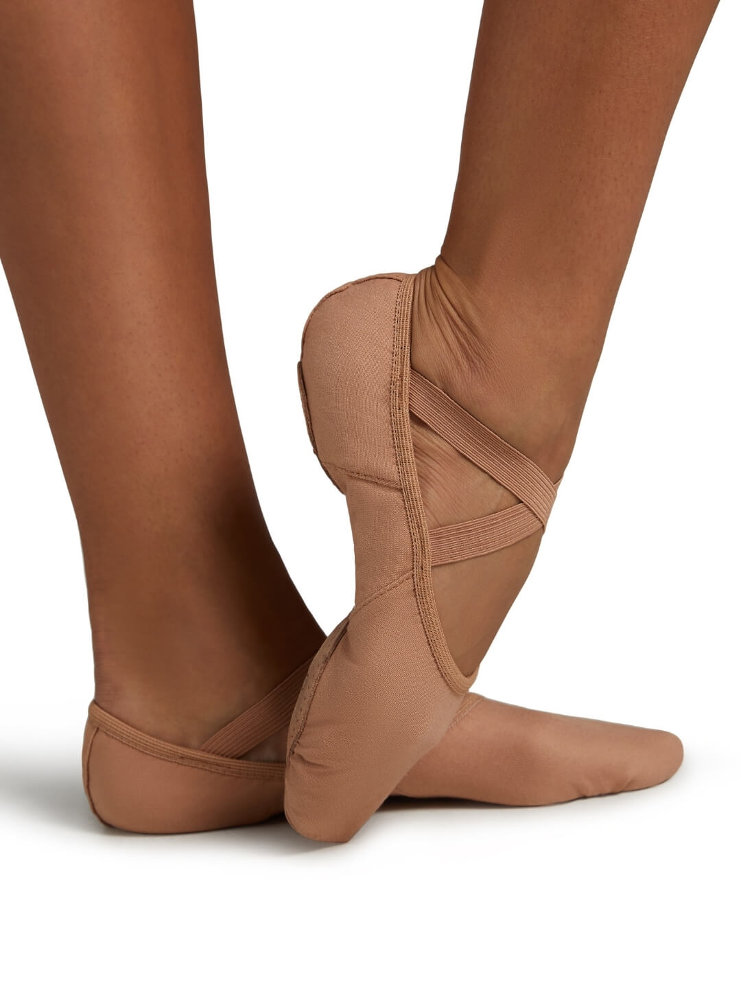 Hanami Canvas Ballet Shoe - Light Suntan