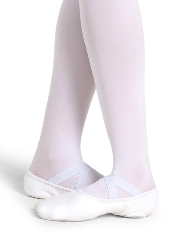 Hanami Canvas Ballet Shoe - White