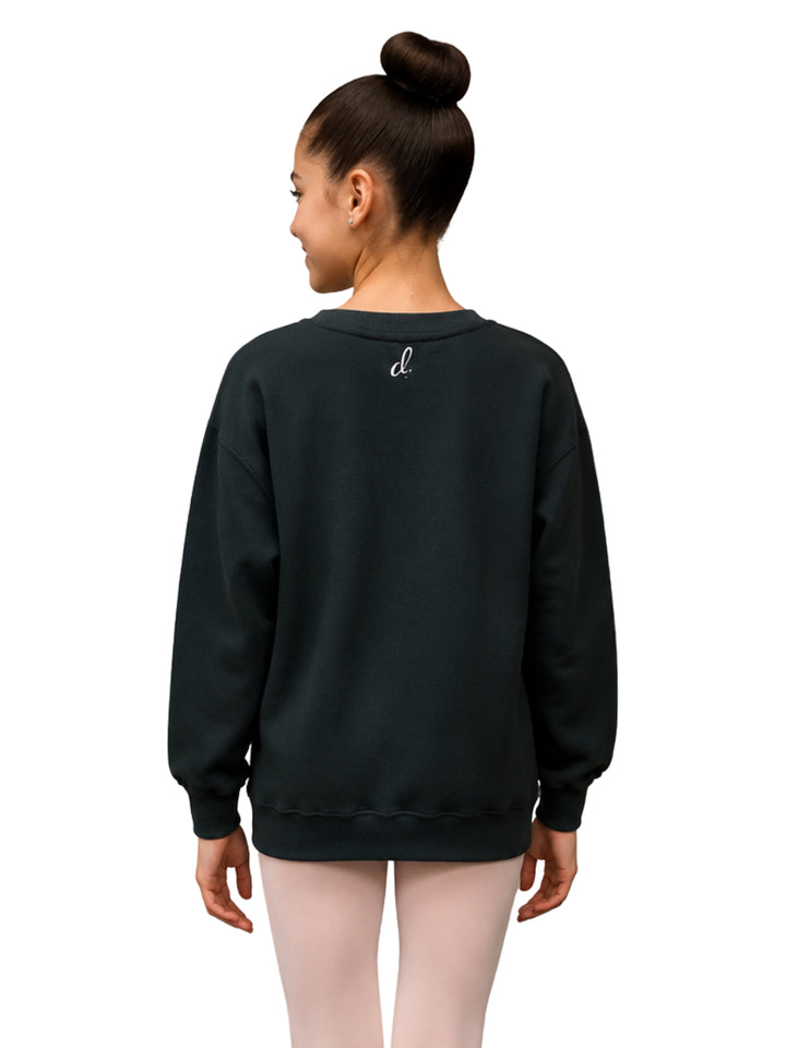 I Dance A Latte Sweatshirt - Girls