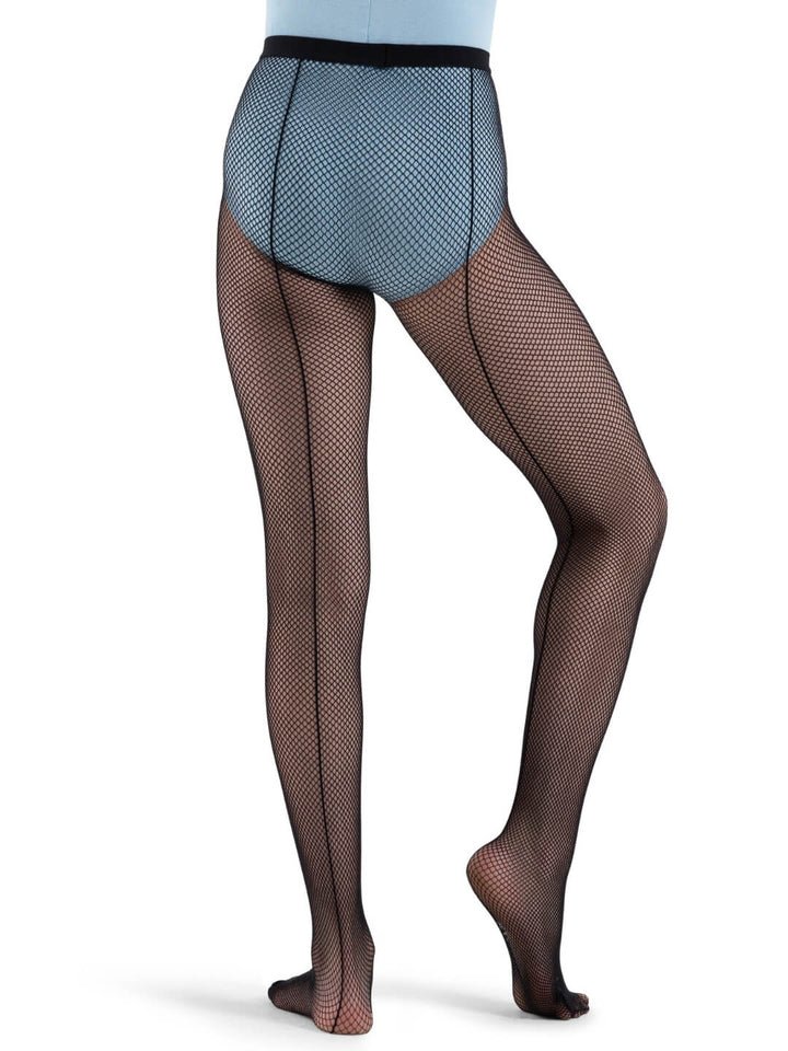 Classic Fishnet Tight with Seam - Girls