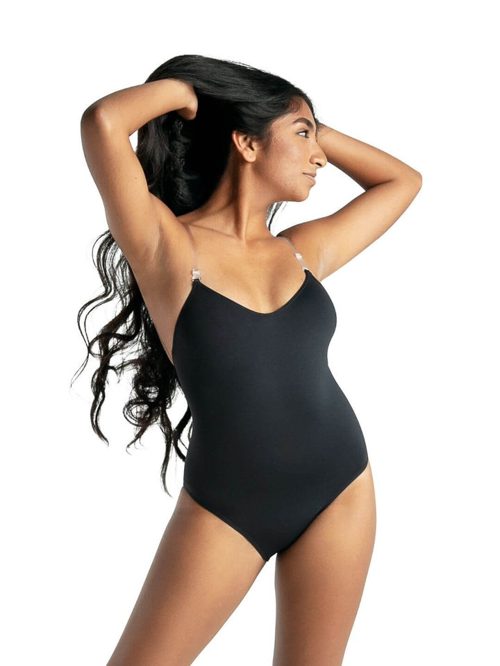 Camisole Leotard with Clear Transition Straps