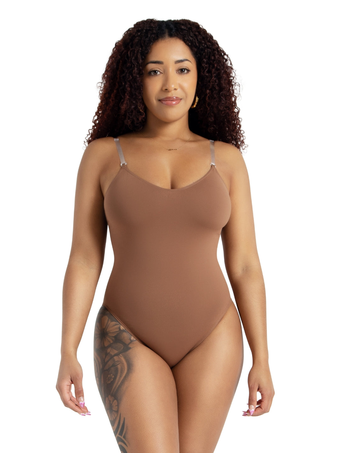 Camisole Leotard with Clear Transition Straps