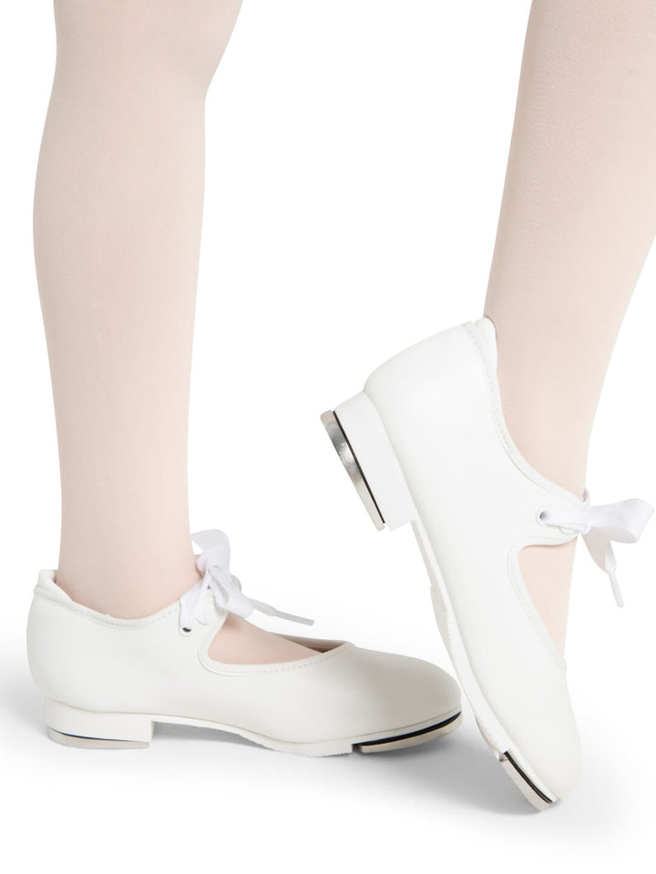 Shuffle Tap Shoe - Child White