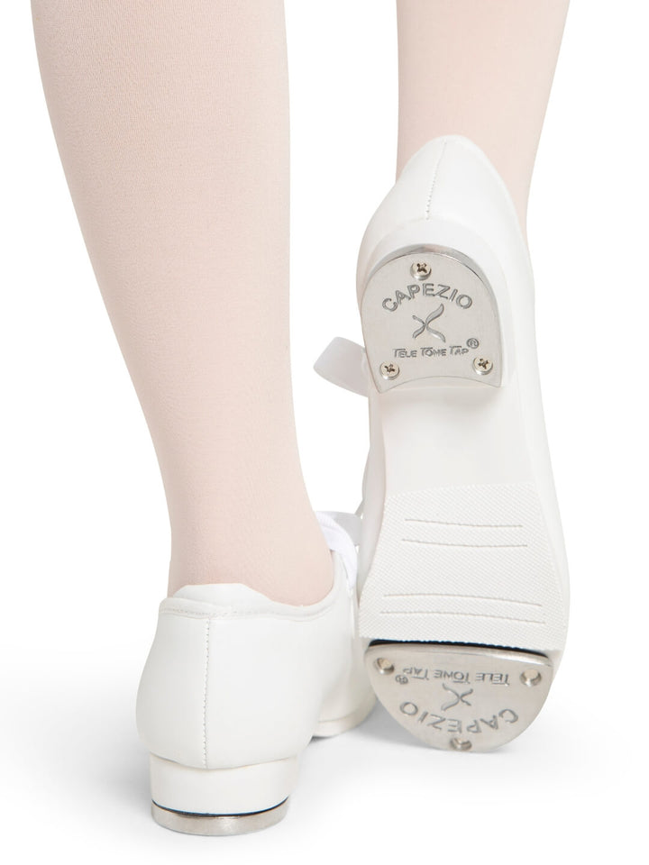 Shuffle Tap Shoe - Child White