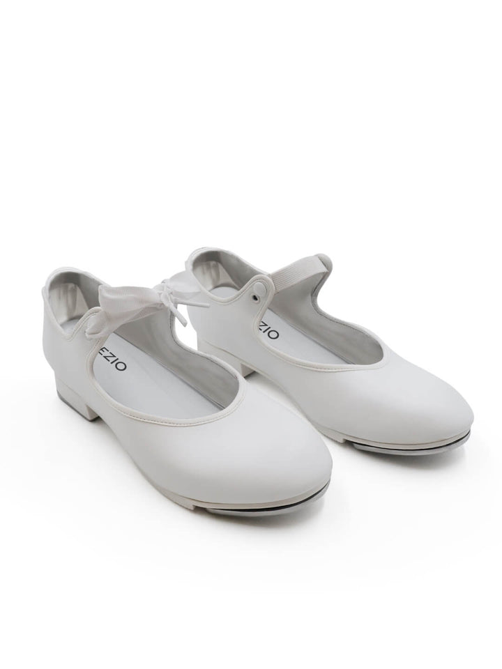 Shuffle Tap Shoe - Child White