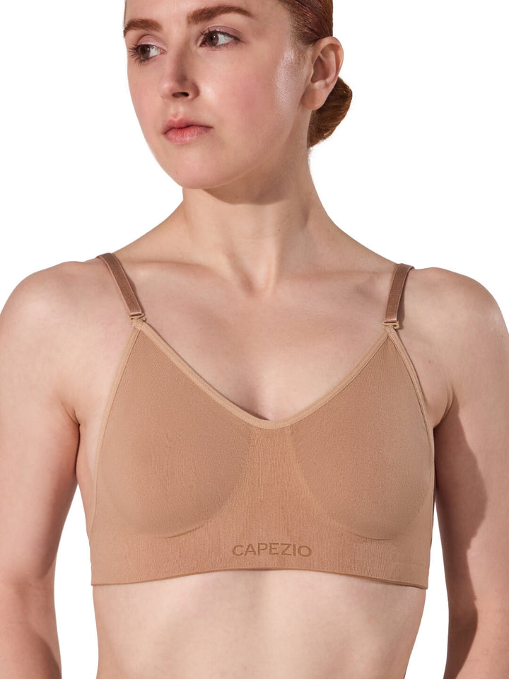 Seamless Clear Back Bra