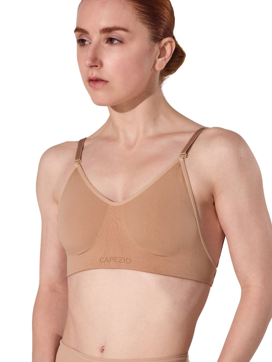 Seamless Clear Back Bra