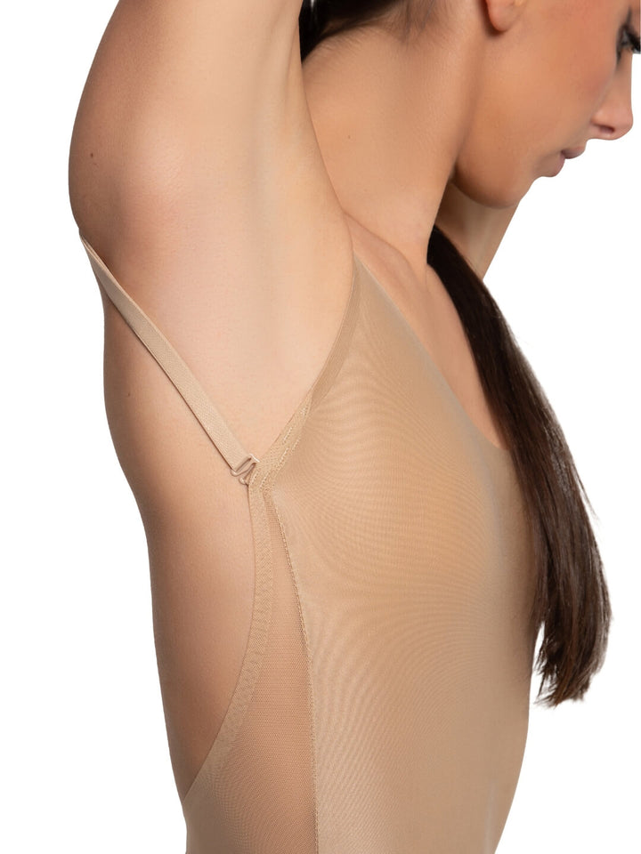 Deep Back Camisole Leotard