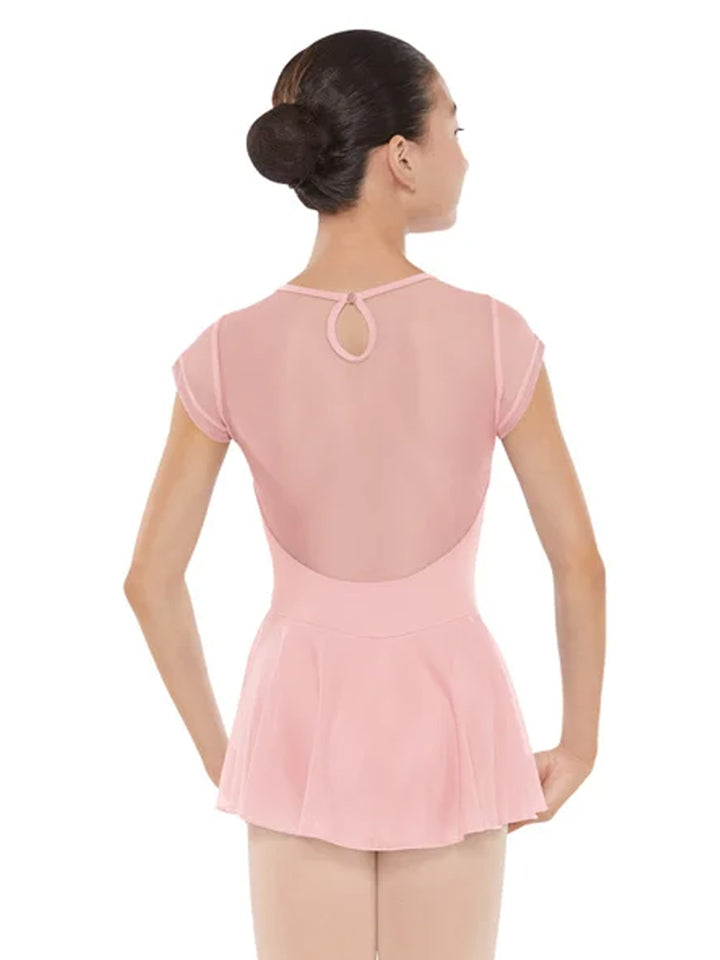 Silhouette Mesh Sweetheart Dance Dress - Girls